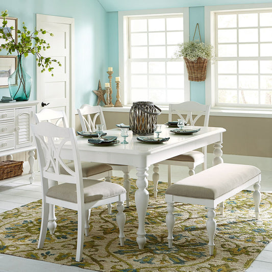 6 Piece Rectangular Table Set