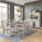 7 Piece Rectangular Table Set