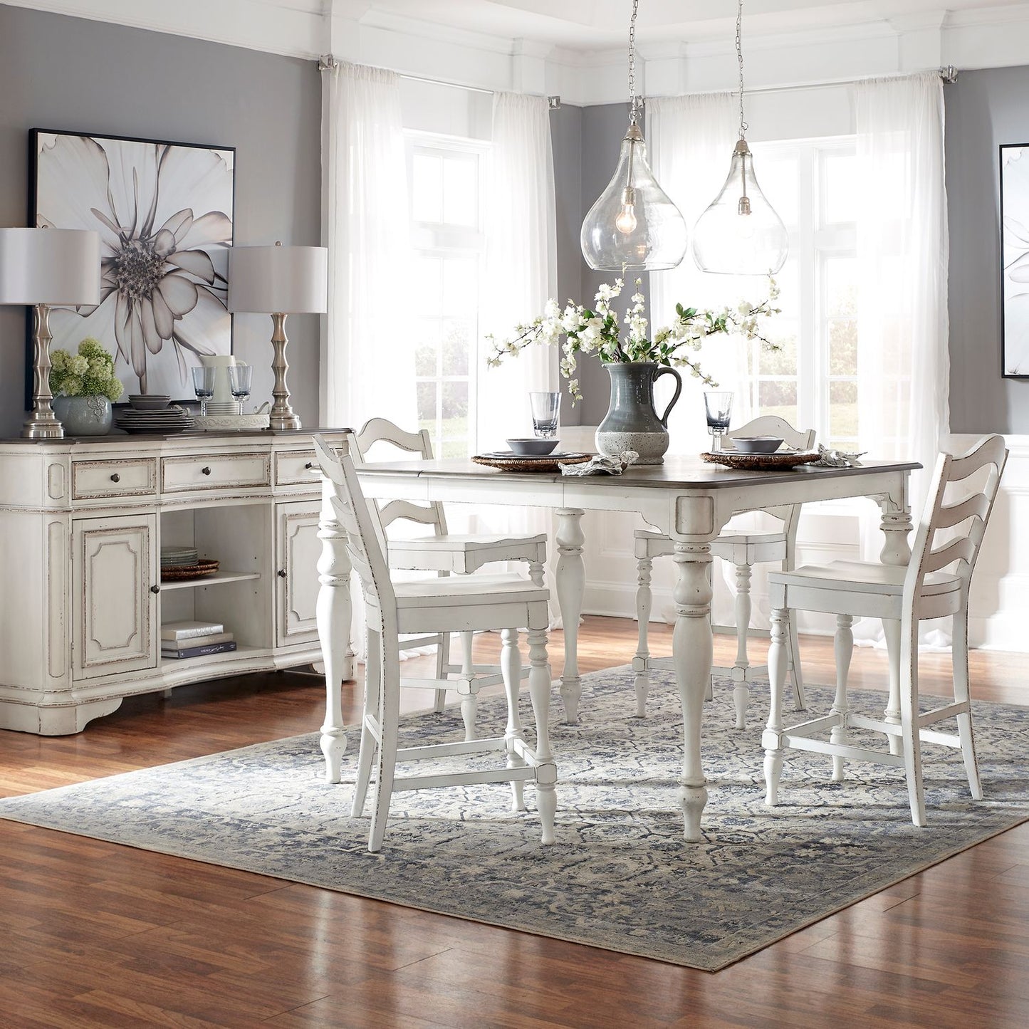 5 Piece Gathering Table Set
