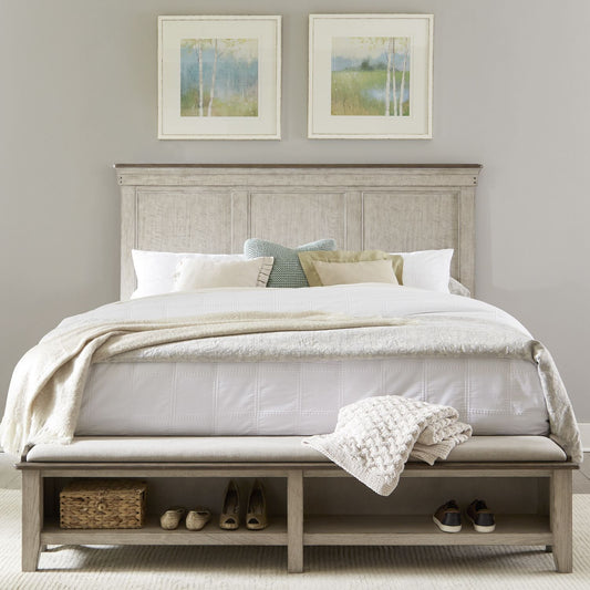 King Storage Bed