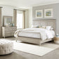 King Panel Bed, Dresser & Mirror