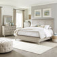 King Panel Bed, Dresser & Mirror, Chest