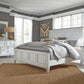King California Panel Bed, Dresser & Mirror