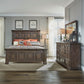 Queen Panel Bed, Dresser & Mirror