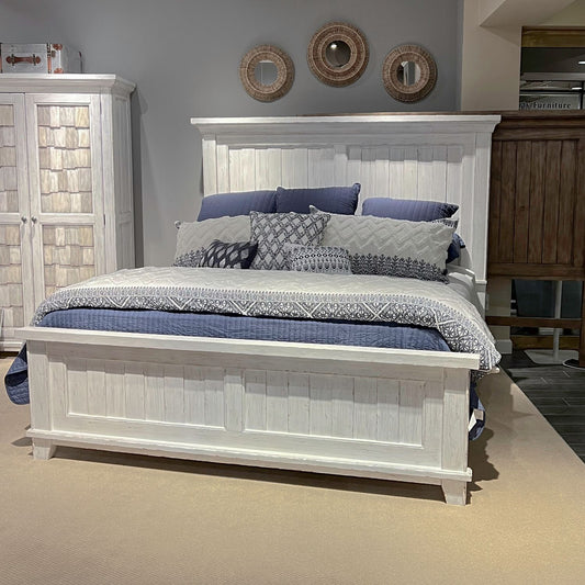 King California Panel Bed