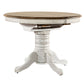 Pedestal Table Set- White