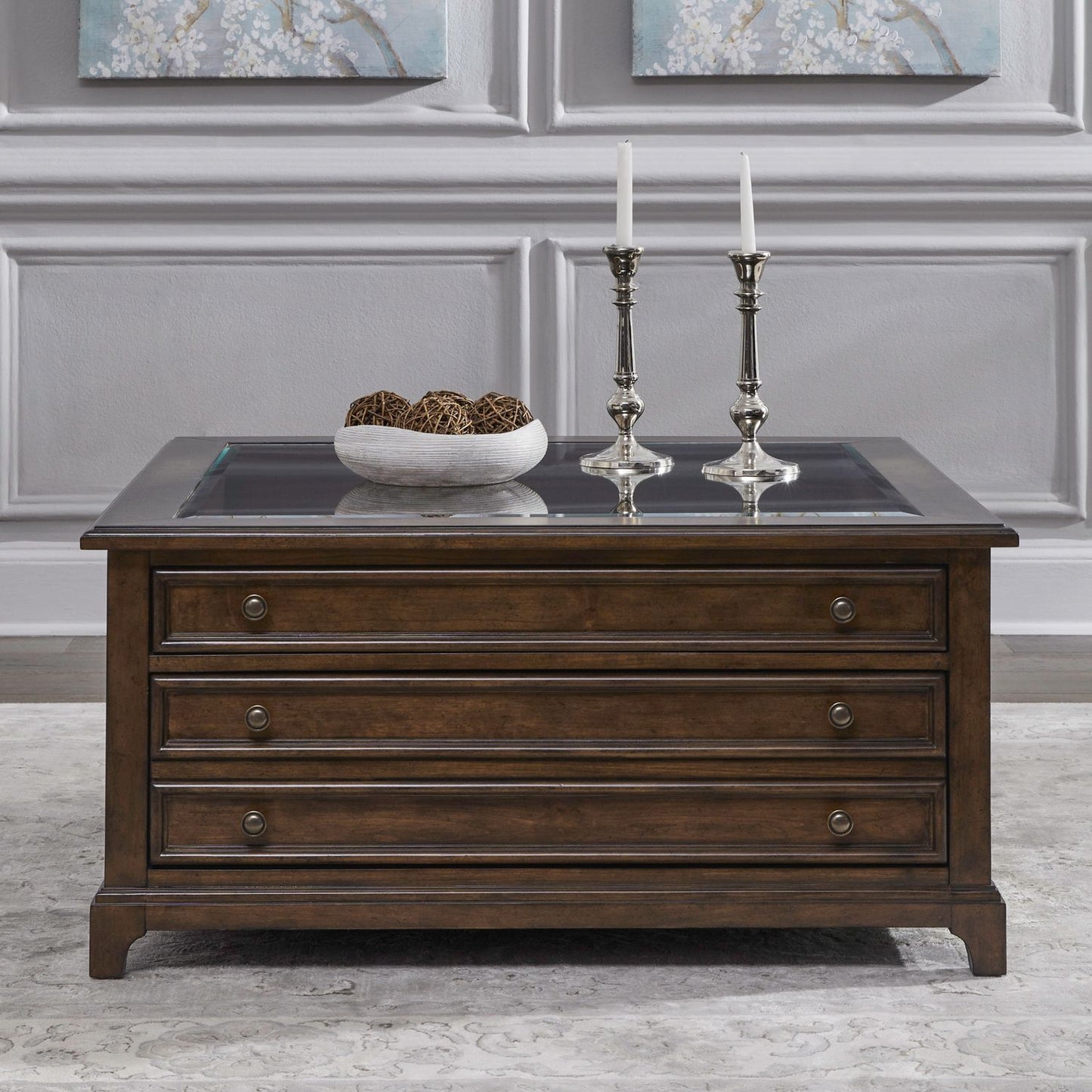 Square Collector Cocktail Table