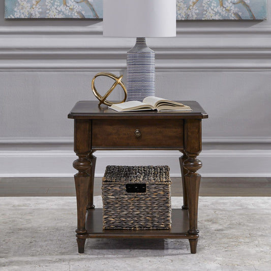 Drawer End Table