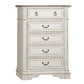 King Panel Bed, Dresser & Mirror, Chest