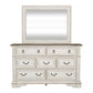 King California Panel Bed, Dresser & Mirror, Night Stand