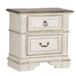 Queen Panel Bed, Dresser & Mirror, Night Stand