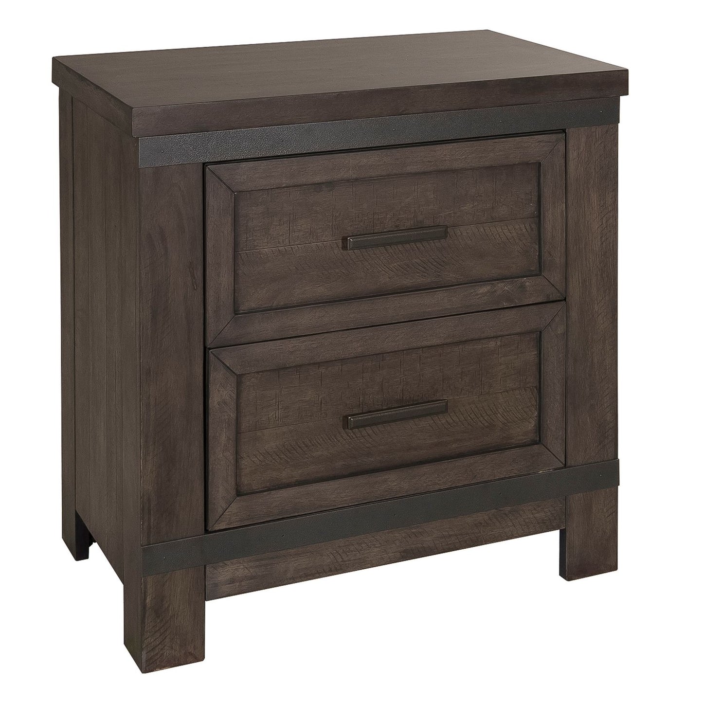 King Panel Bed, Dresser & Mirror, Night Stand