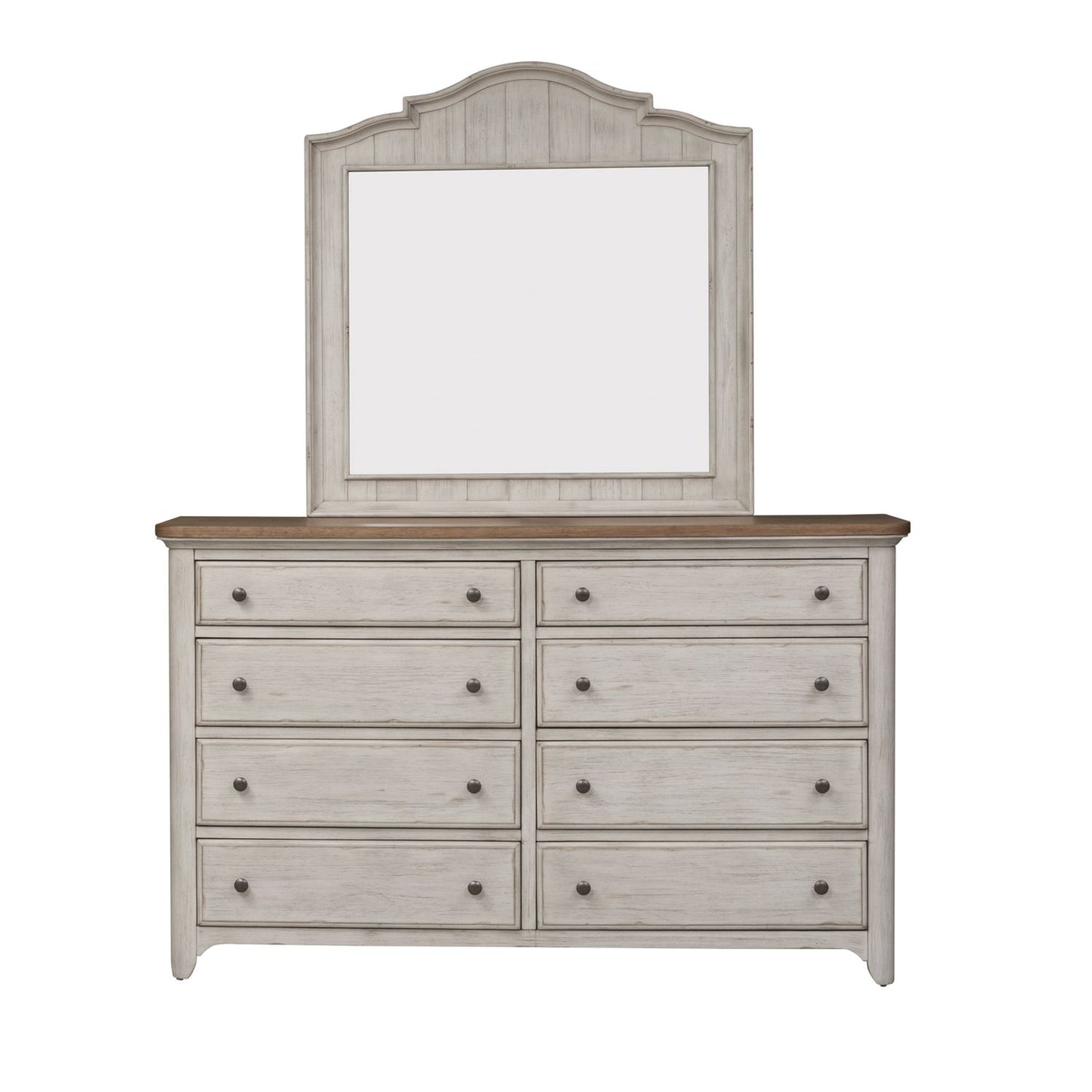 Queen Poster Bed, Dresser & Mirror, Chest