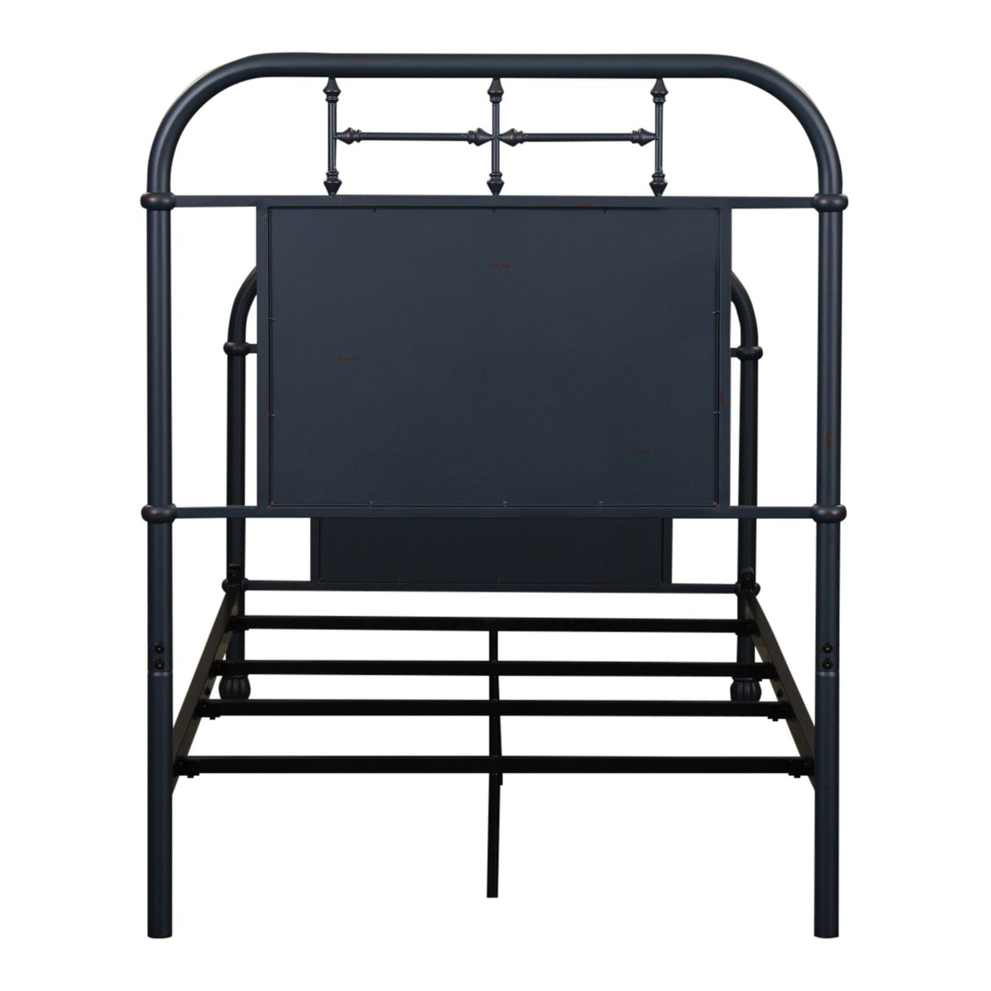 Twin Metal Bed - Navy