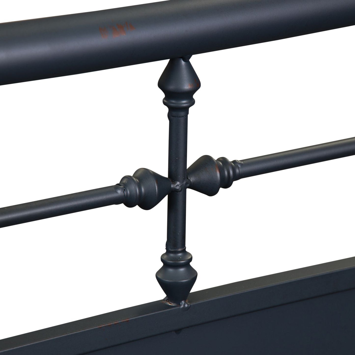 Twin Metal Bed - Navy