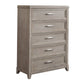 King Panel Bed, Dresser & Mirror, Chest