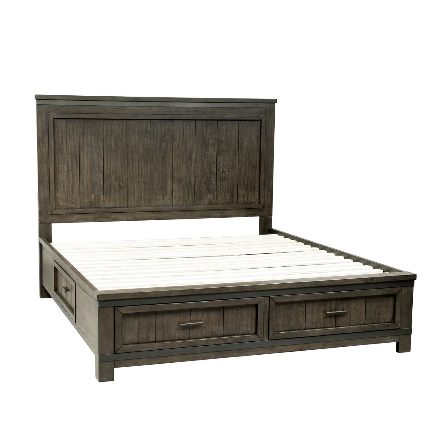 Queen Two Sided Storage Bed, Dresser & Mirror, Chest