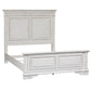 King Panel Bed, Dresser & Mirror