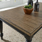 Rectangular Leg Table