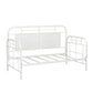 Twin Metal Day Bed - Antique White