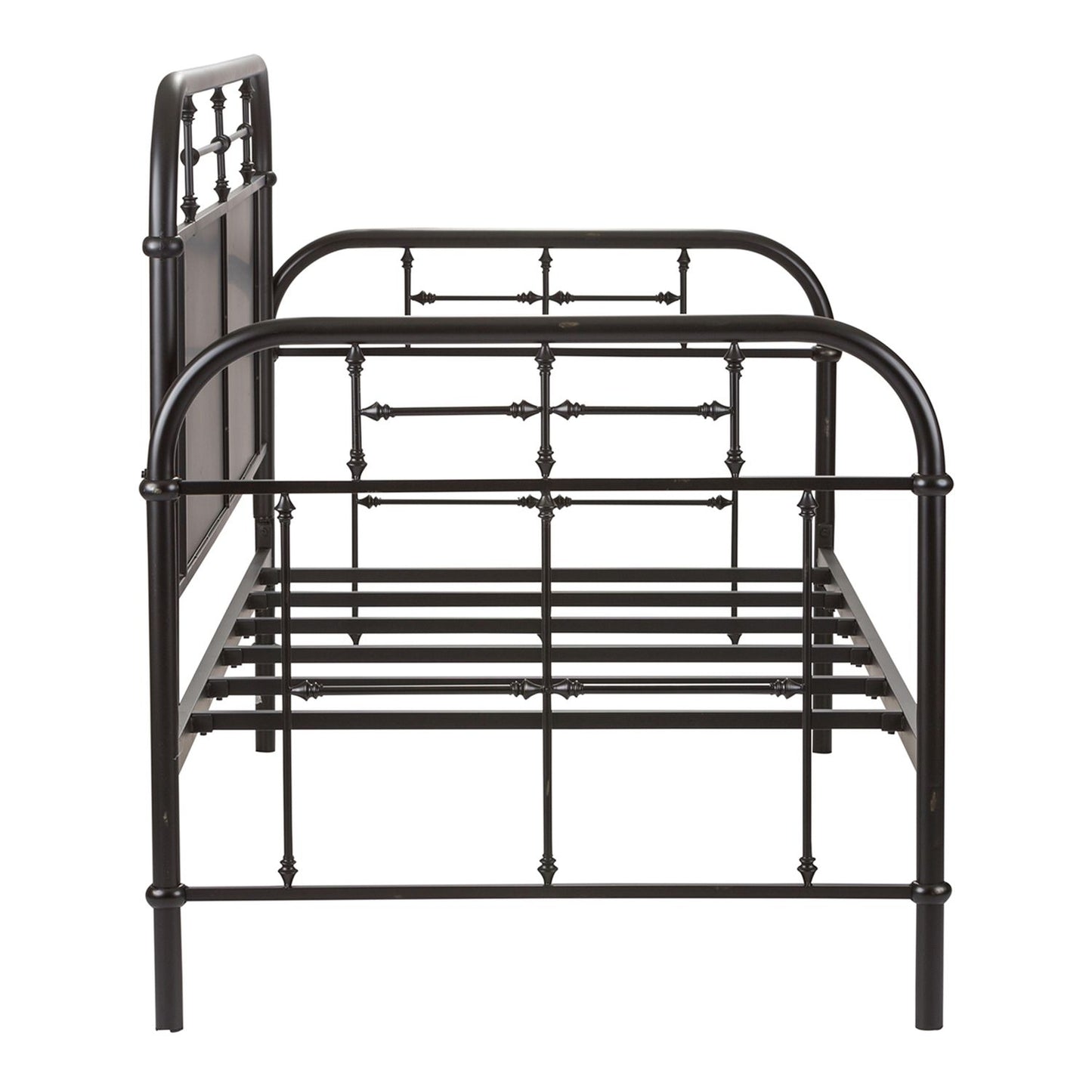 Twin Metal Day Bed - Black