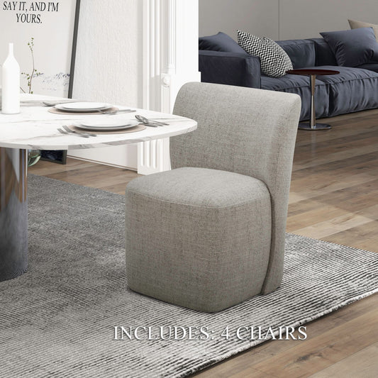 Truffle Accent Dining Chairs - Set of 4