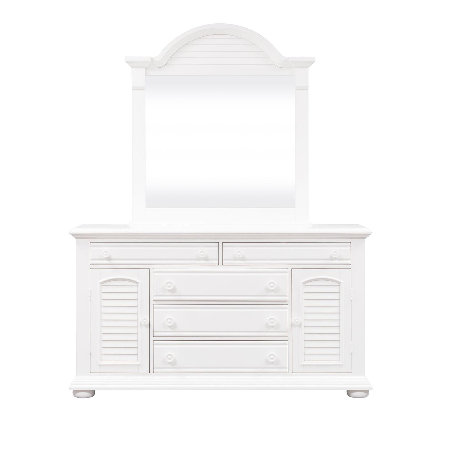 Queen Panel Bed, Dresser & Mirror, Chest, Night Stand