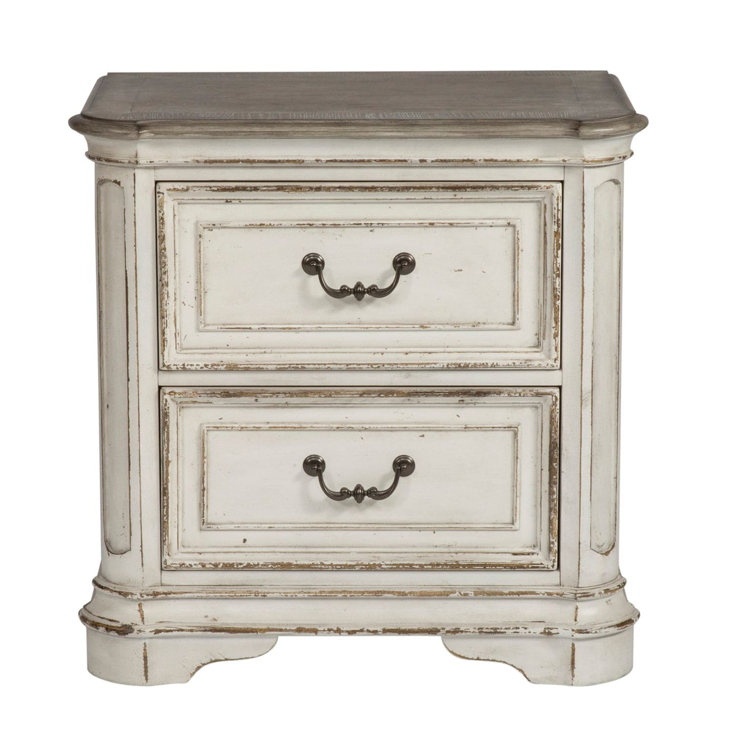 Queen Panel Bed, Dresser & Mirror, Night Stand
