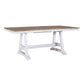 6 Piece Trestle Table Set