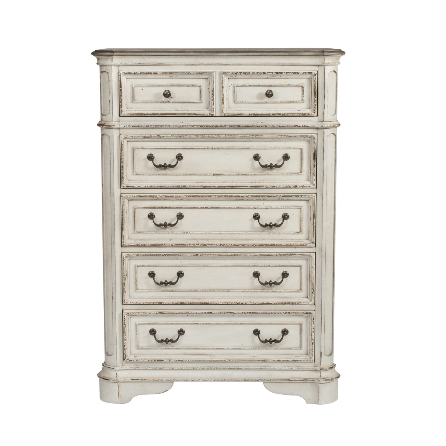Queen Uph Sleigh Bed, Dresser & Mirror, Chest
