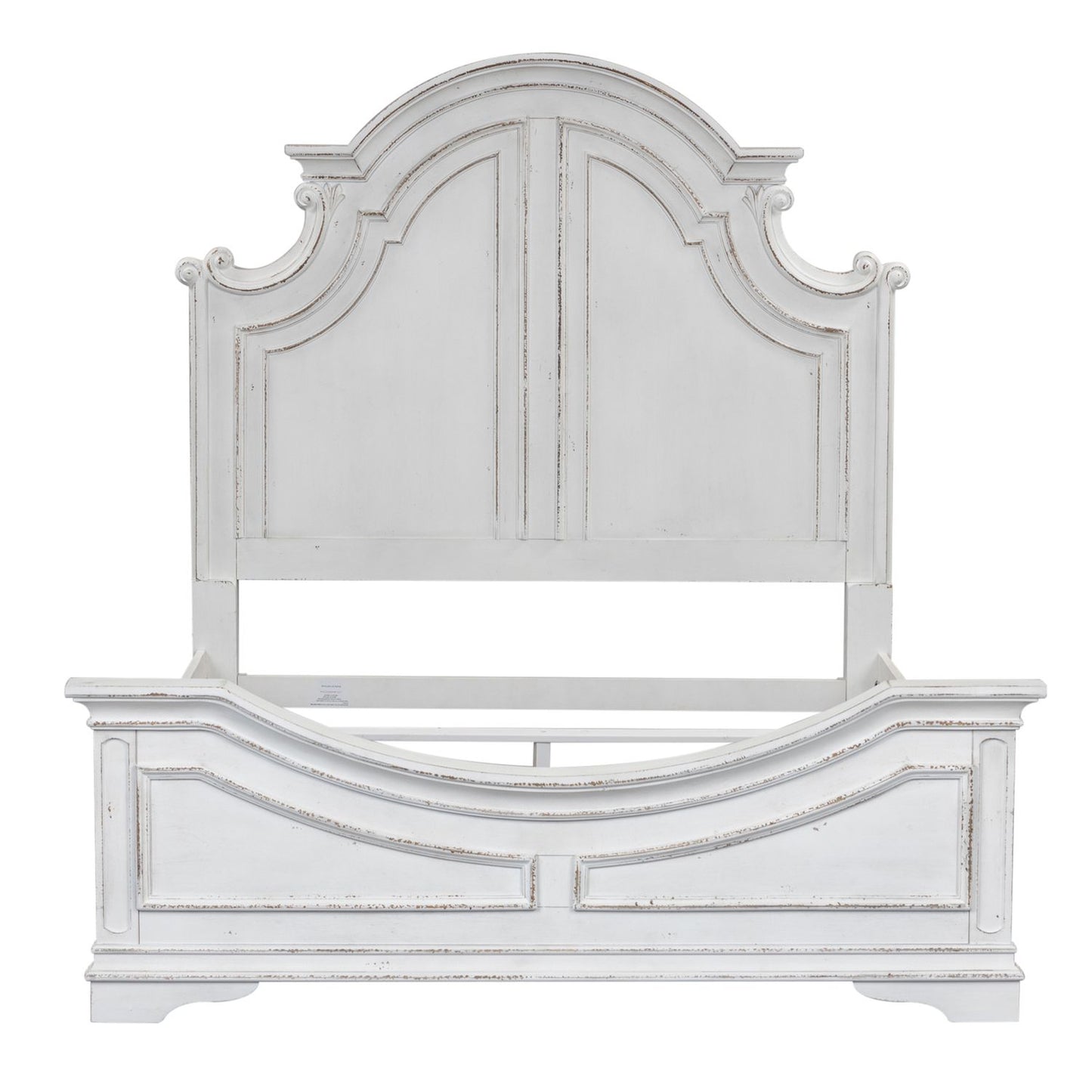 King Panel Bed, Dresser & Mirror, Chest
