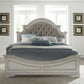 King Uph Bed, Dresser & Mirror, Chest, Night Stand