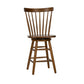 24 Inch Swivel Counter Chair - Tobacco