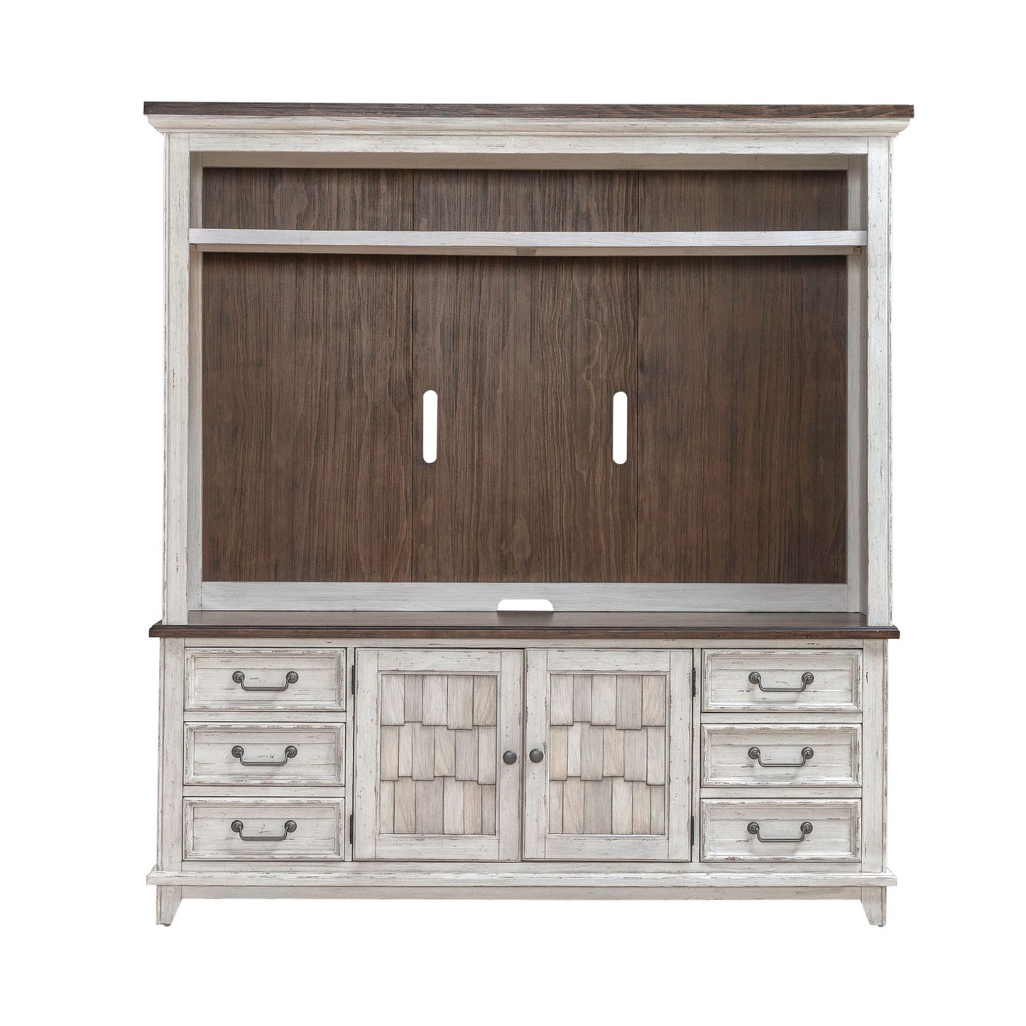 Entertainment Center with Piers