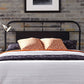 Queen Metal Bed - Black