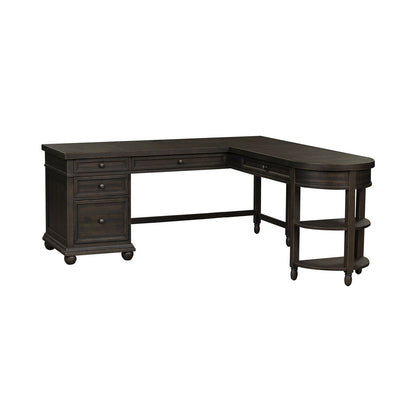 L Shaped Desk Set