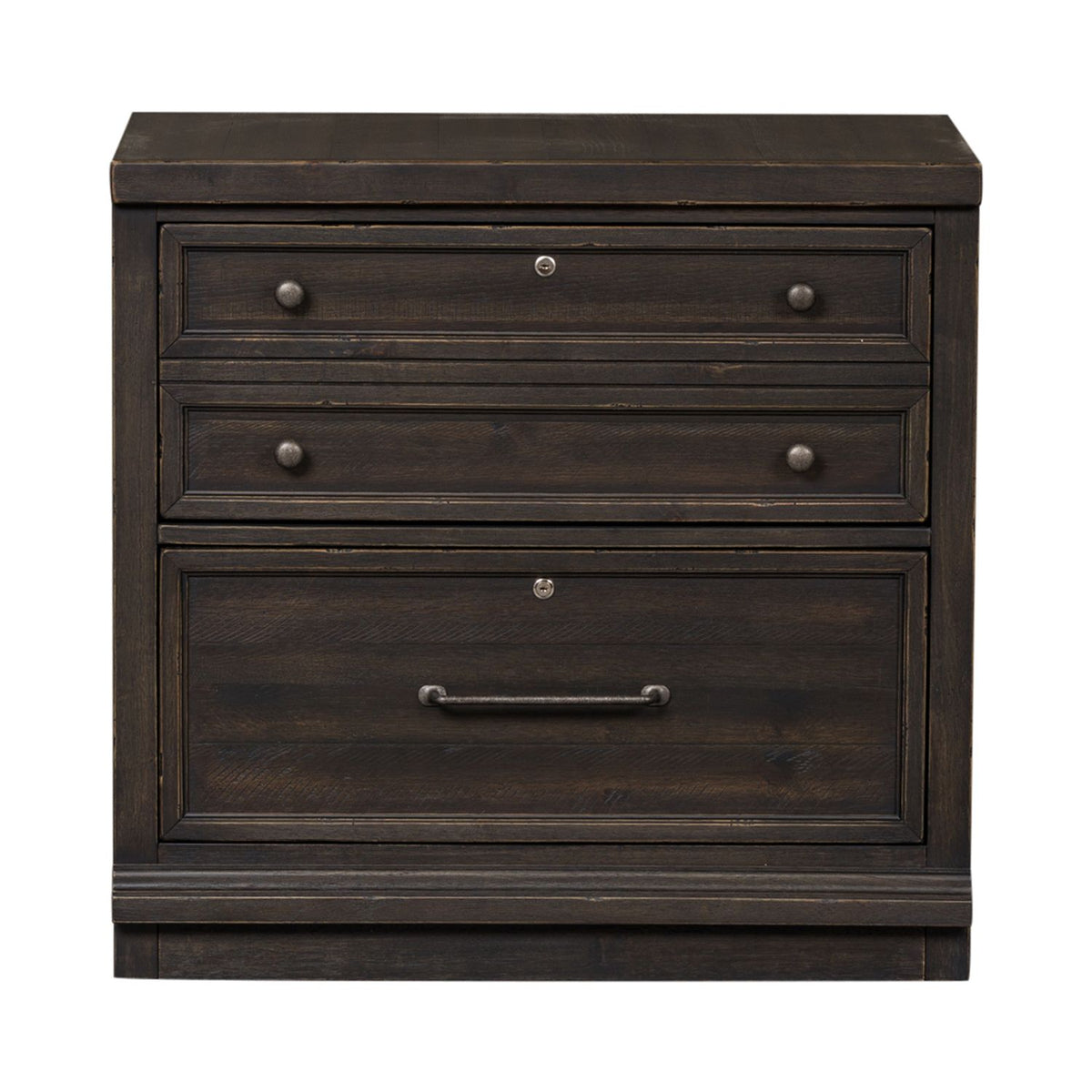 Bunching Lateral File Cabinet