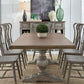 9 Piece Trestle Table Set