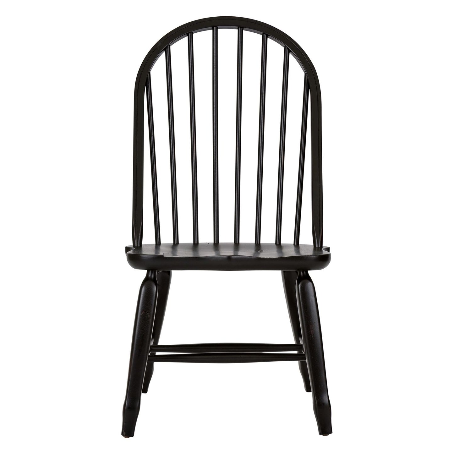 Bow Back Side Chair - Black