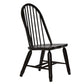Bow Back Side Chair - Black