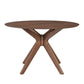 5 Piece Pedestal Table Set