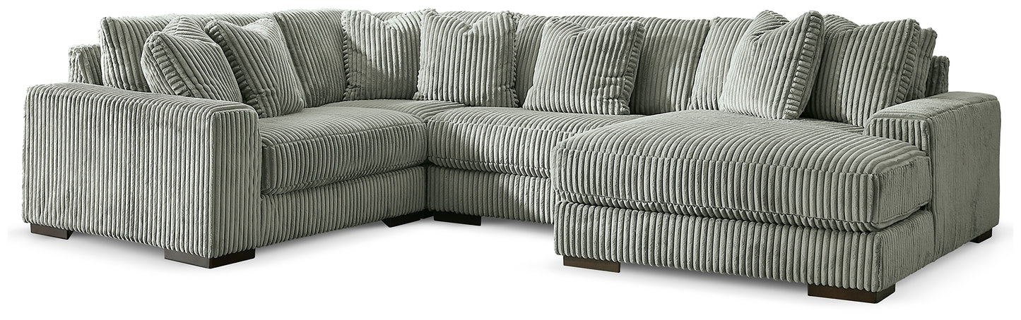 Lindyn 4-Piece Sectional with Chaise
