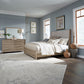 Queen Uph Bed, Dresser & Mirror