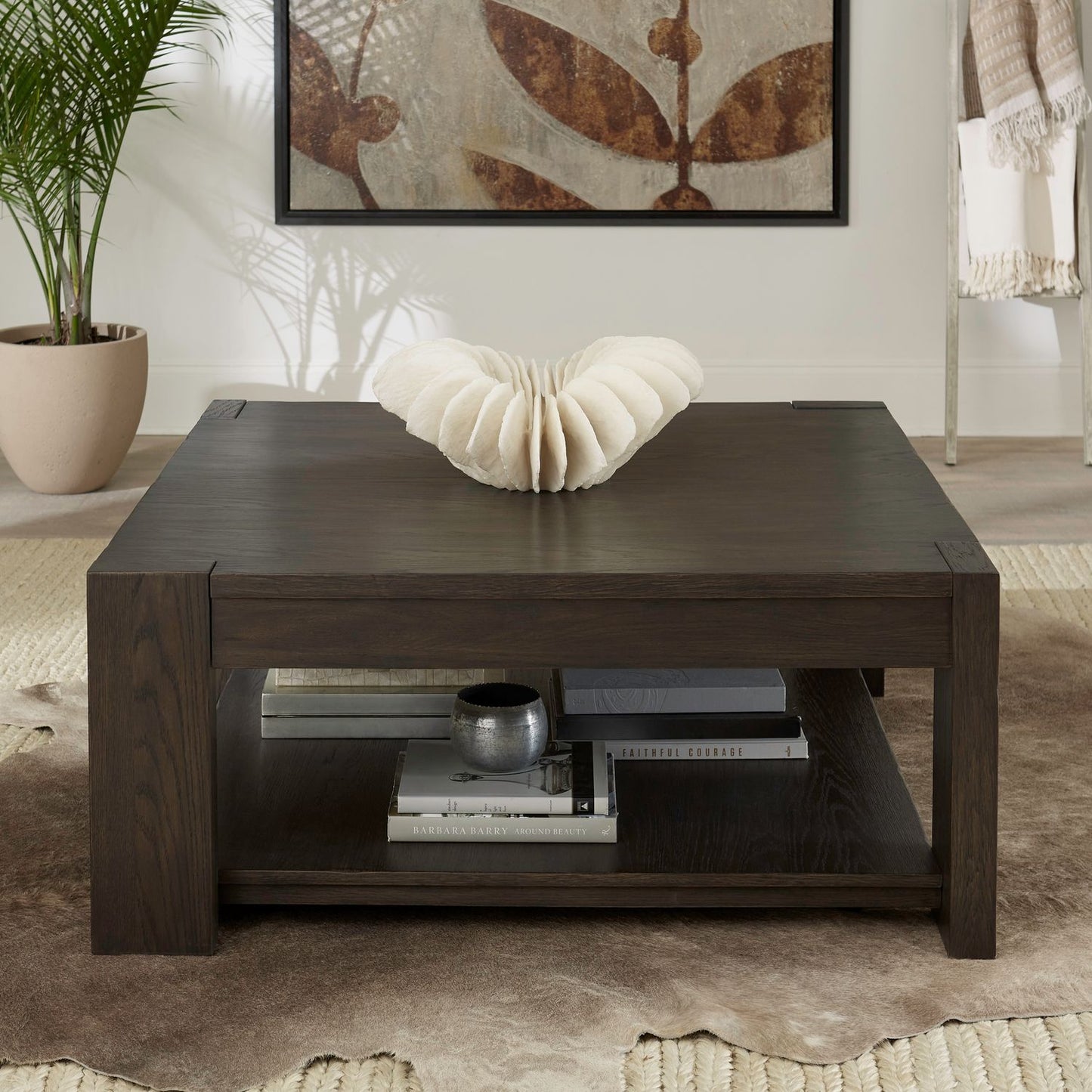 Oversized Square Cocktail Table