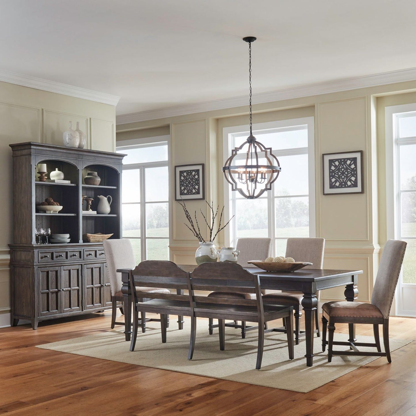 Opt 6 Piece Rectangular Table Set