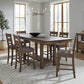 Brook Bay - Opt 7 Piece Gathering Trestle Table