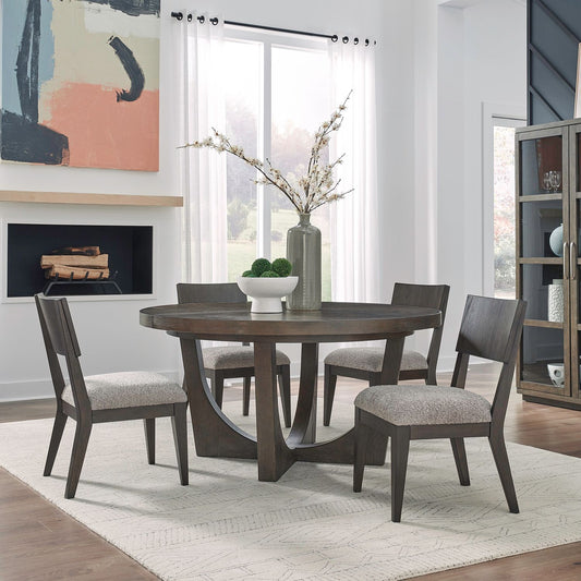 Opt 5 Piece Pedestal Table Set