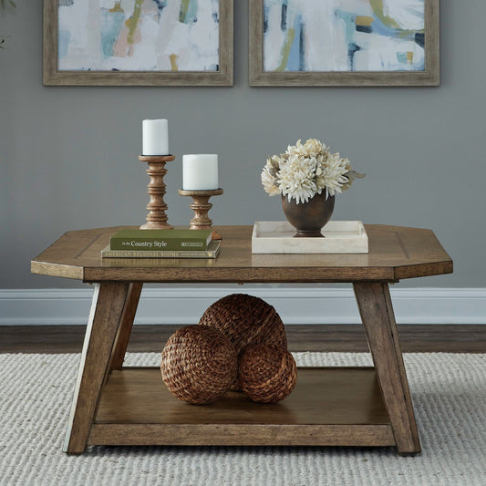 Octagonal Cocktail Table