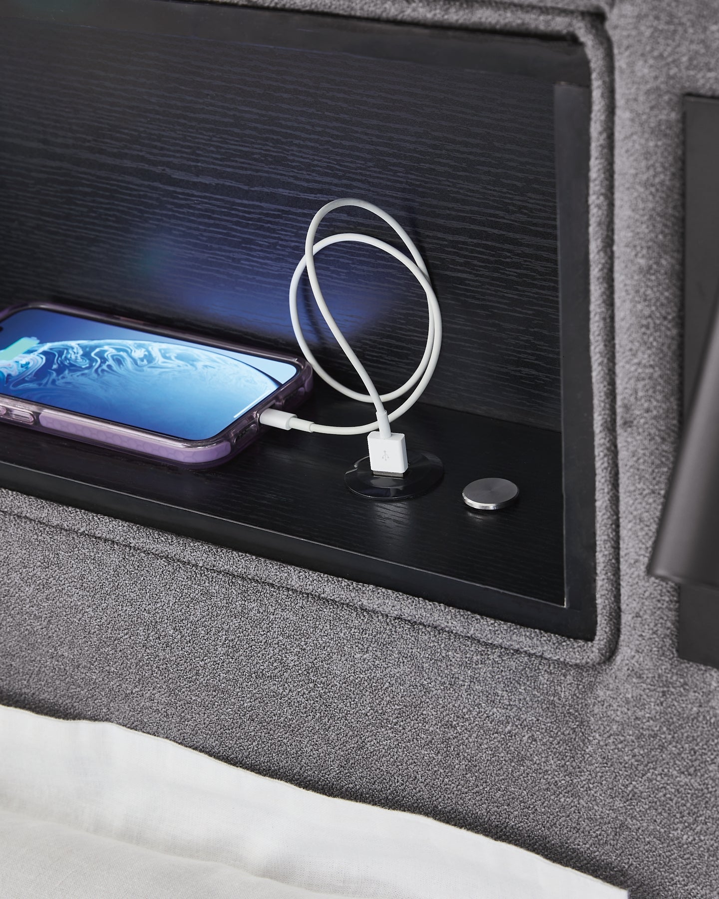 Verishaw Twin Upholstered Bed