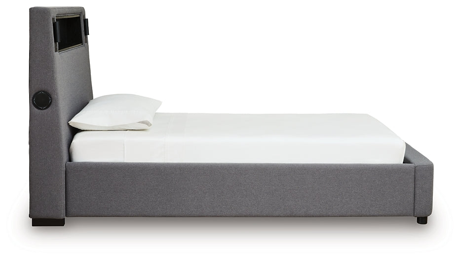 Verishaw Twin Upholstered Bed